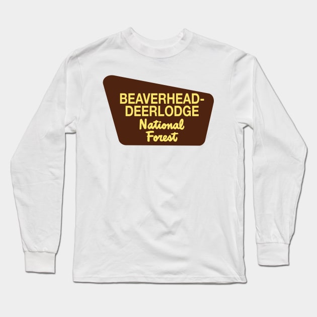 Beaverhead - Deerlodge National Forest Long Sleeve T-Shirt by nylebuss